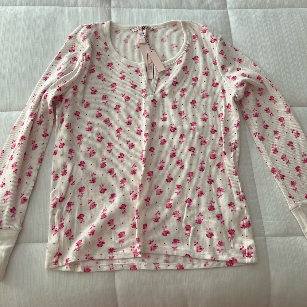 Victoria's Secret Thermal Long Pajama Set